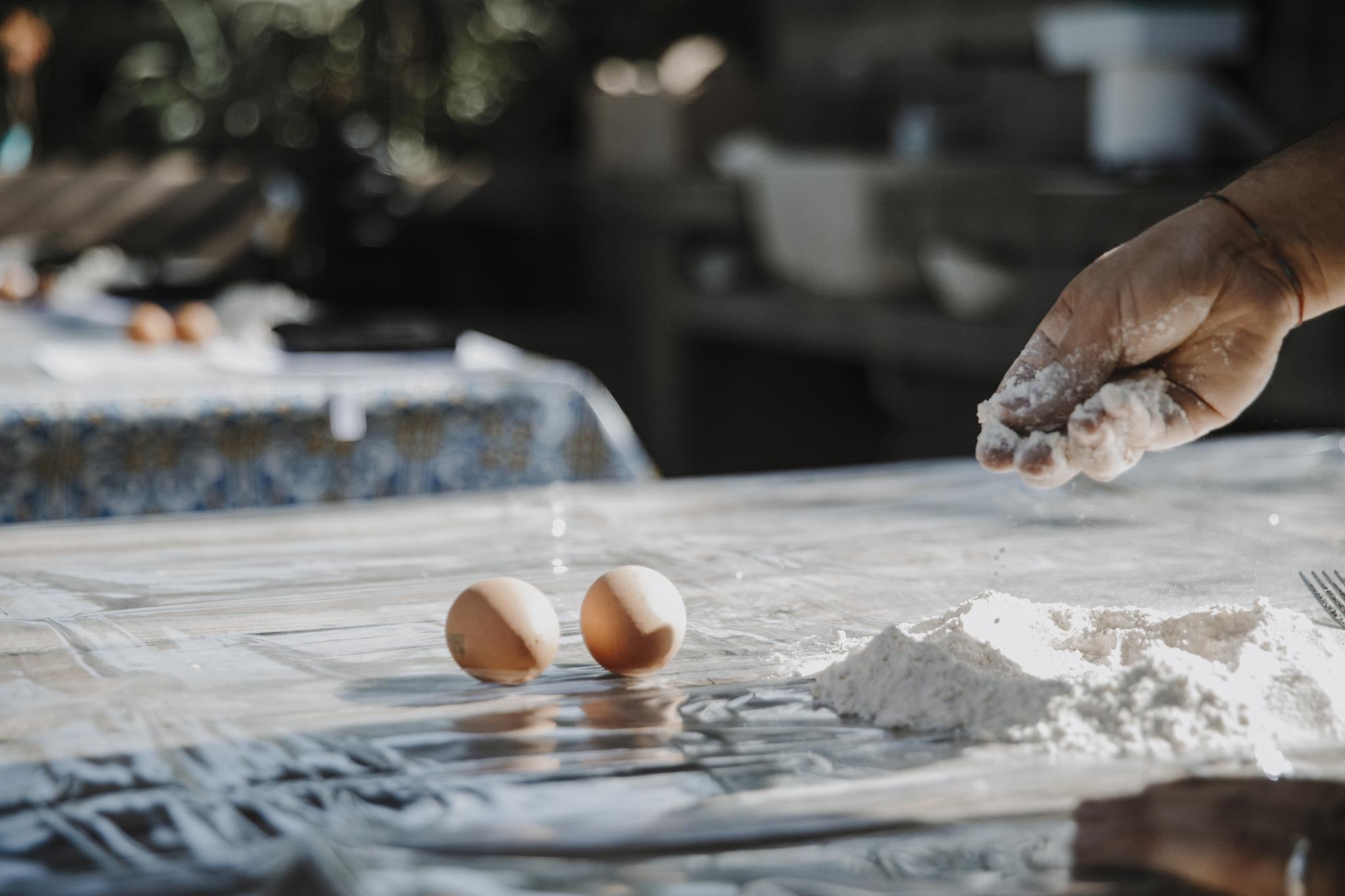 hands of a chef